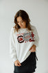 South Carolina Layer Patch Lantern Sleeve Crew